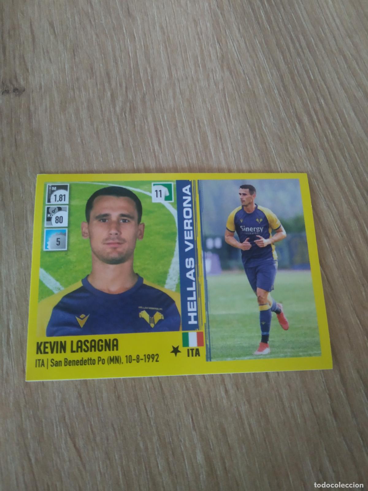 Cromos de F&uacute;tbol: 184 KEVIN LASAGNA HELLAS VERONA CROMO FUTBOL PANINI LIGA ITALIA 21-22 CALCIATORI 2021-2022 SERIE A