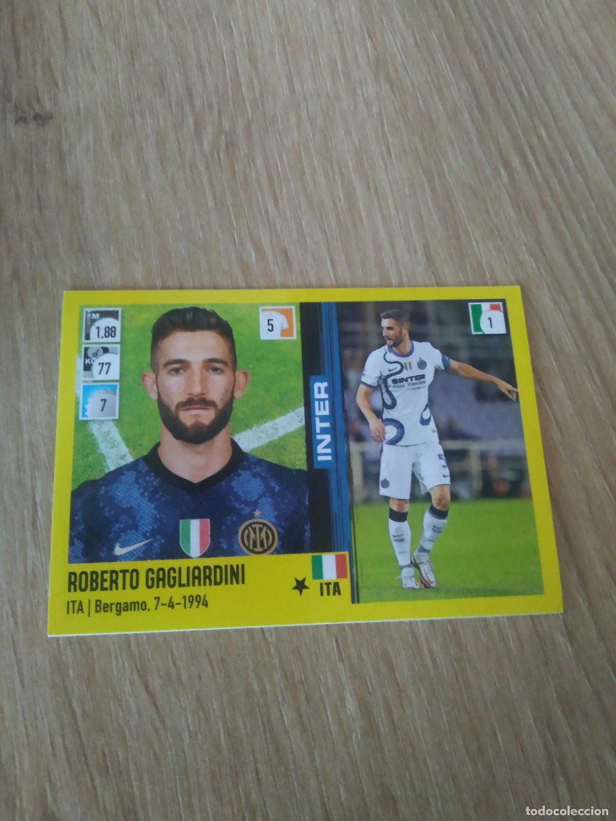 Cromos de F&uacute;tbol: 204 GAGLIARDINI INTER MILAN CROMO FUTBOL PANINI LIGA ITALIA 21-22 CALCIATORI 2021-2022 SERIE A