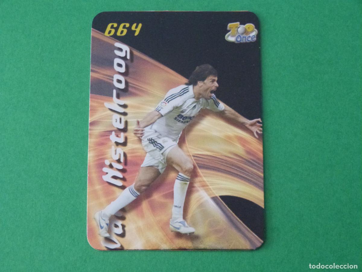 Football Stickers: TRADING CARD FUTBOL VAN NISTELROOY REAL MADRID B LISO 664 TOP FICHAS LIGA MUNDICROMO 2007-2008/07-08