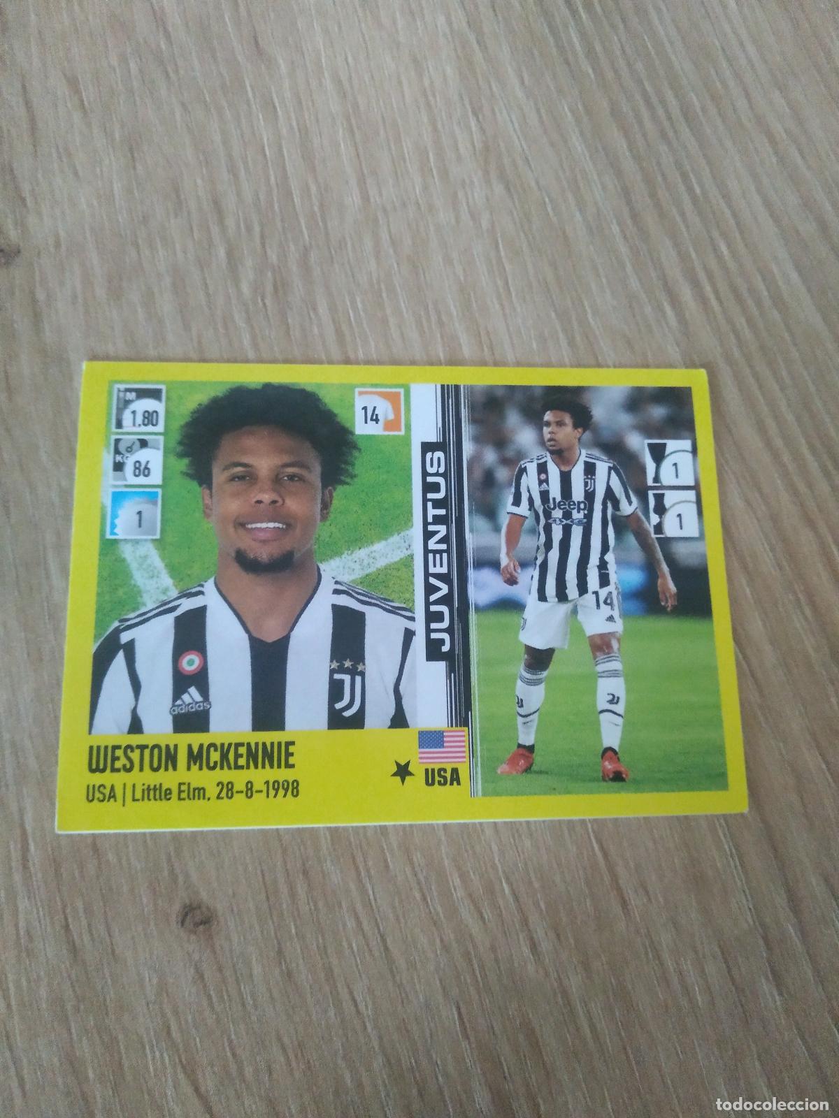 Football Stickers: 234 WESTON MCKENNIE JUVENTUS CROMO FUTBOL PANINI LIGA ITALIA 21-22 CALCIATORI 2021-2022 SERIE A