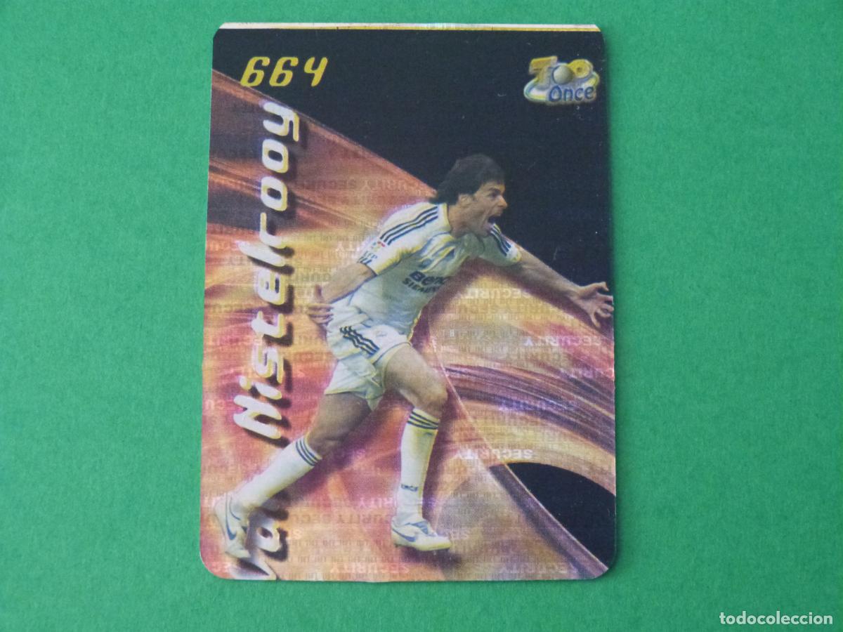 Cromos de F&uacute;tbol: TRADING CARD FUTBOL VAN NISTELROOY REAL MADRID B SEC. 664 TOP FICHAS LIGA MUNDICROMO 2007-2008/07-08
