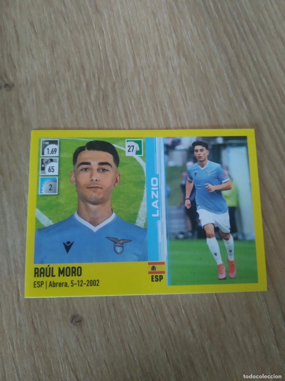 Cromos de Futebol: 261 RAUL MORO LAZIO CROMO FUTBOL PANINI LIGA ITALIA 21-22 CALCIATORI 2021-2022 SERIE A