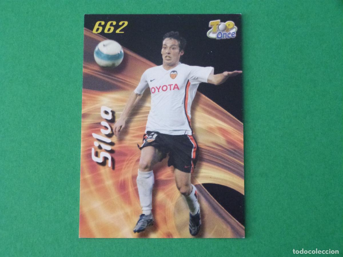 Cartes &agrave; collectionner de Football: TRADING CARD FUTBOL SILVA VALENCIA C.F. MATE N&ordm; 662 TOP FICHAS LIGA MUNDICROMO 2007-2008/07-08