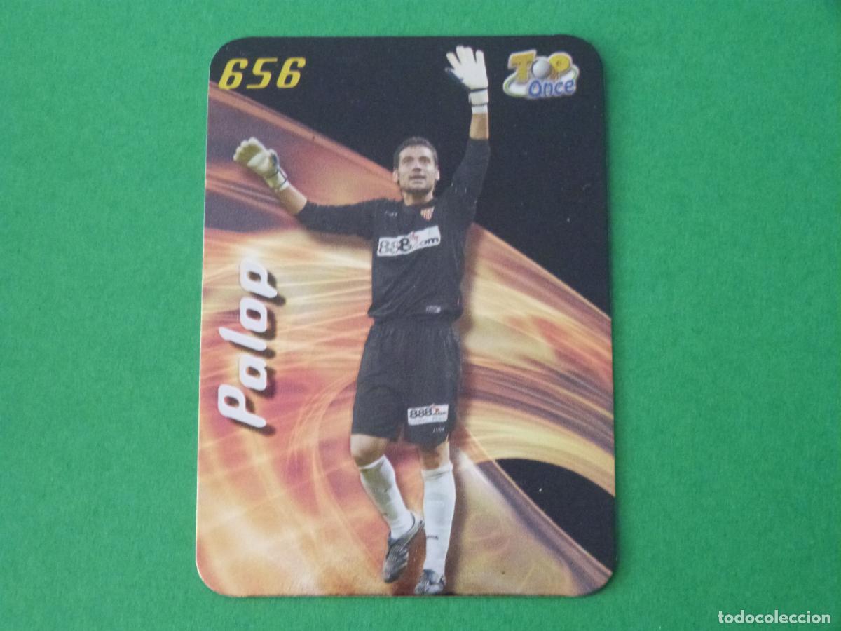 Cromos de F&uacute;tbol: TRADING CARD FUTBOL PALOP SEVILLA FC B. LISO N&ordm; 656 TOP FICHAS LIGA MUNDICROMO 2007-2008/07-08