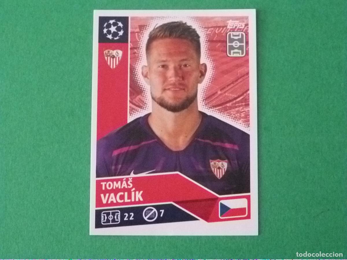 Cromos de F&uacute;tbol: CROMO FUTBOL VACLIK SEVILLA F.C. SIN PEGAR N&ordm; 3 CHAMPIONS LEAGUE 2020-2021/20-21 TOPPS