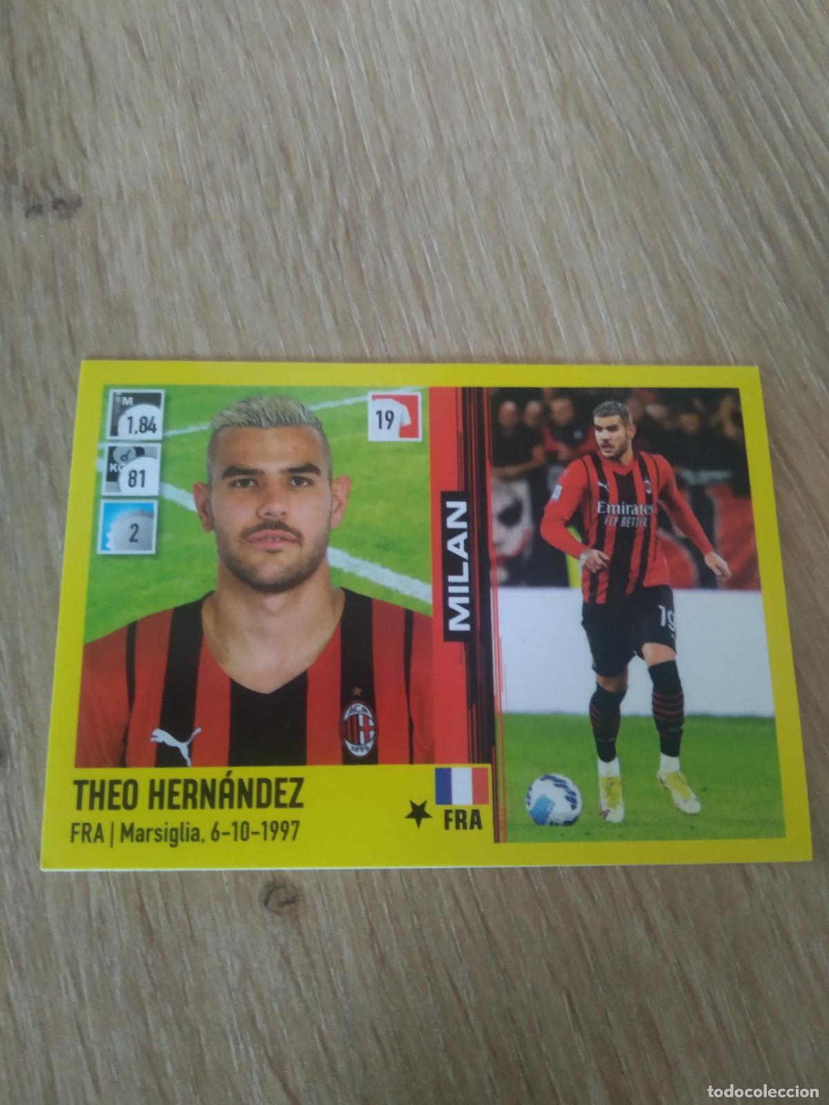 Cromos de Futebol: 275 THEO HERNANDEZ AC MILAN CROMO FUTBOL PANINI LIGA ITALIA 21-22 CALCIATORI 2021-2022 SERIE A