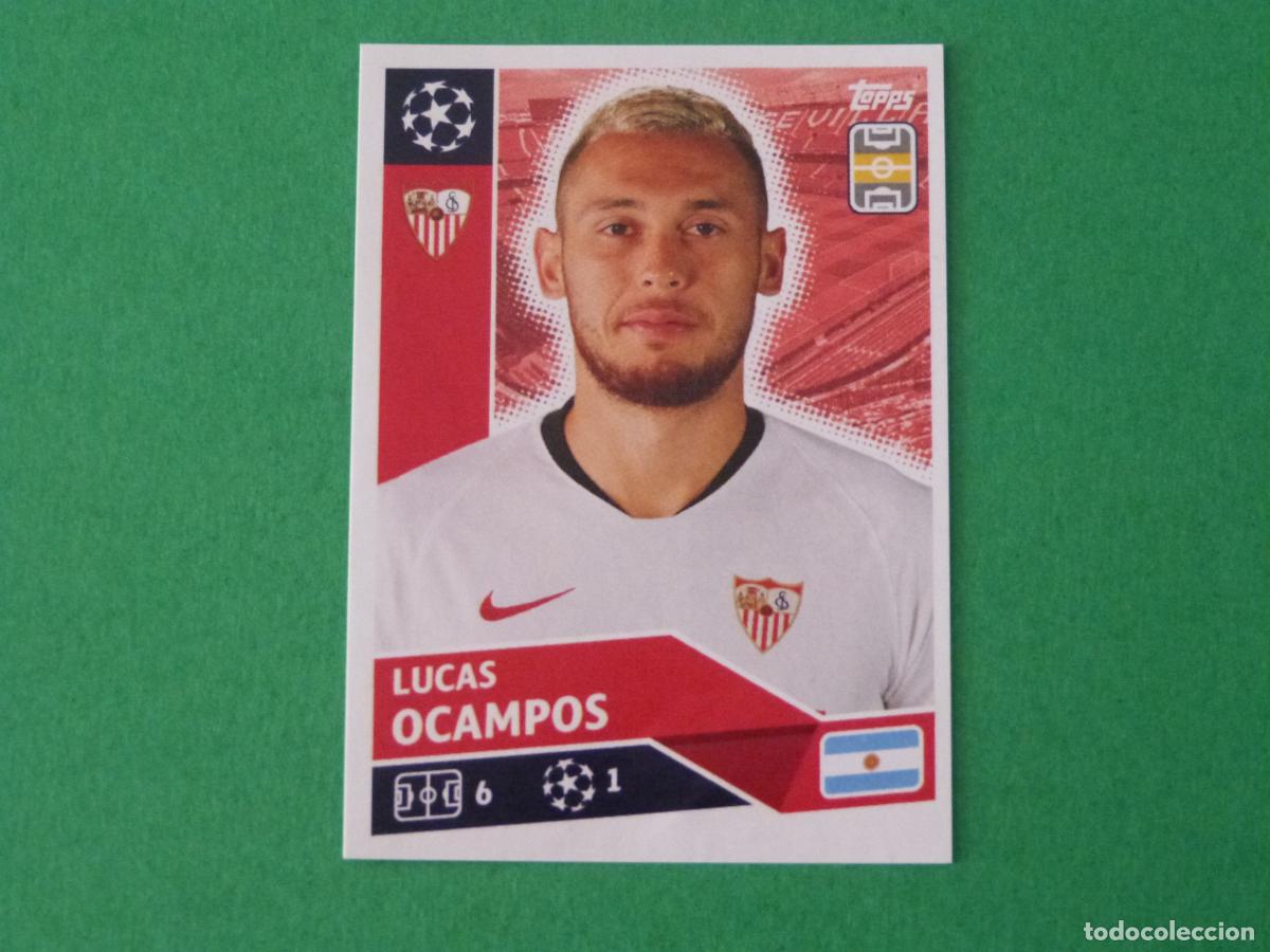 Cromos de Futebol: CROMO FUTBOL OCAMPOS SEVILLA F.C. SIN PEGAR N&ordm; 12 CHAMPIONS LEAGUE 2020-2021/20-21 TOPPS