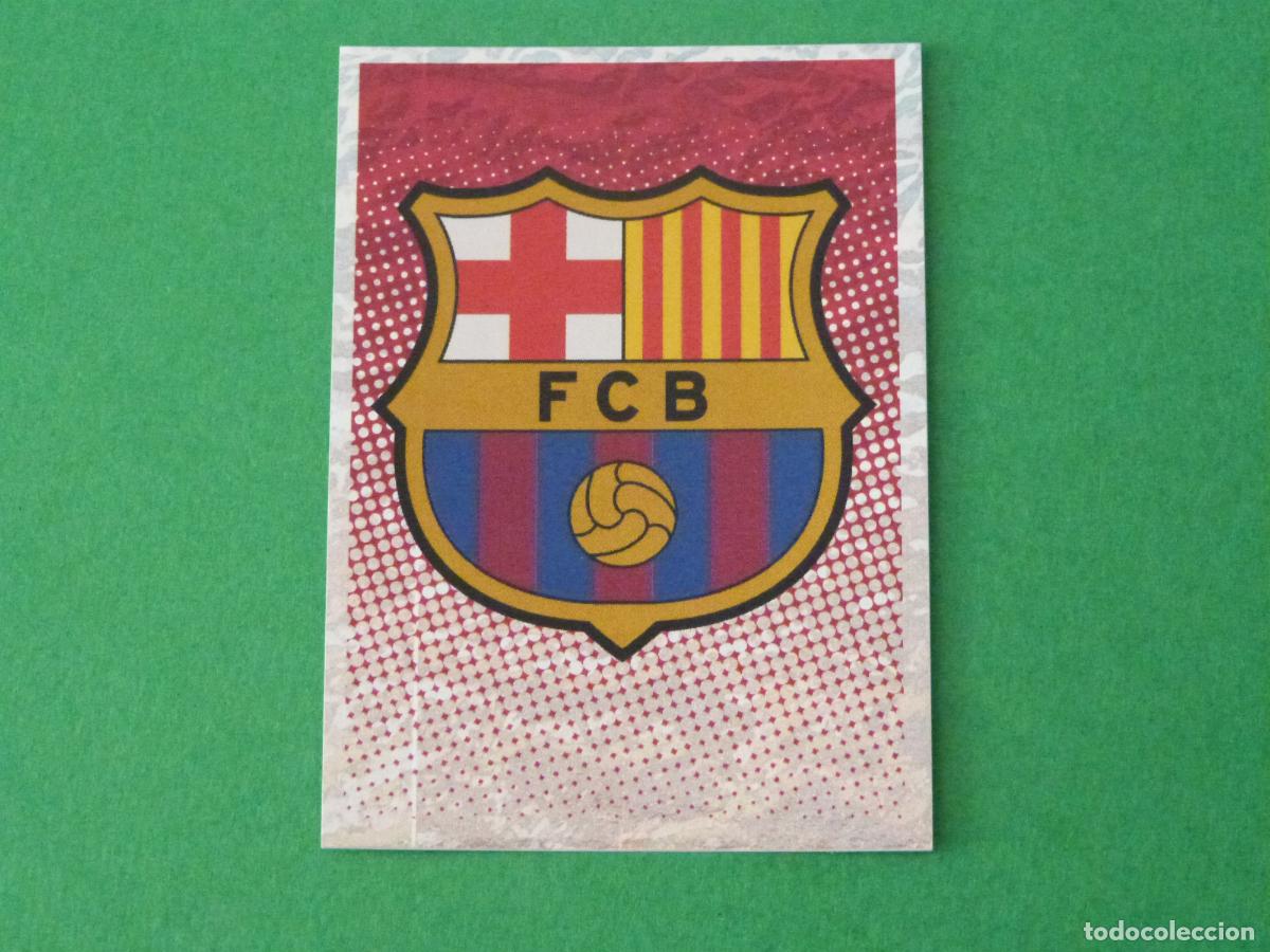 Cromos de Futebol: CROMO FUTBOL ESCUDO F.C. BARCELONA SIN PEGAR N&ordm; 1 CHAMPIONS LEAGUE 2020-2021/20-21 TOPPS