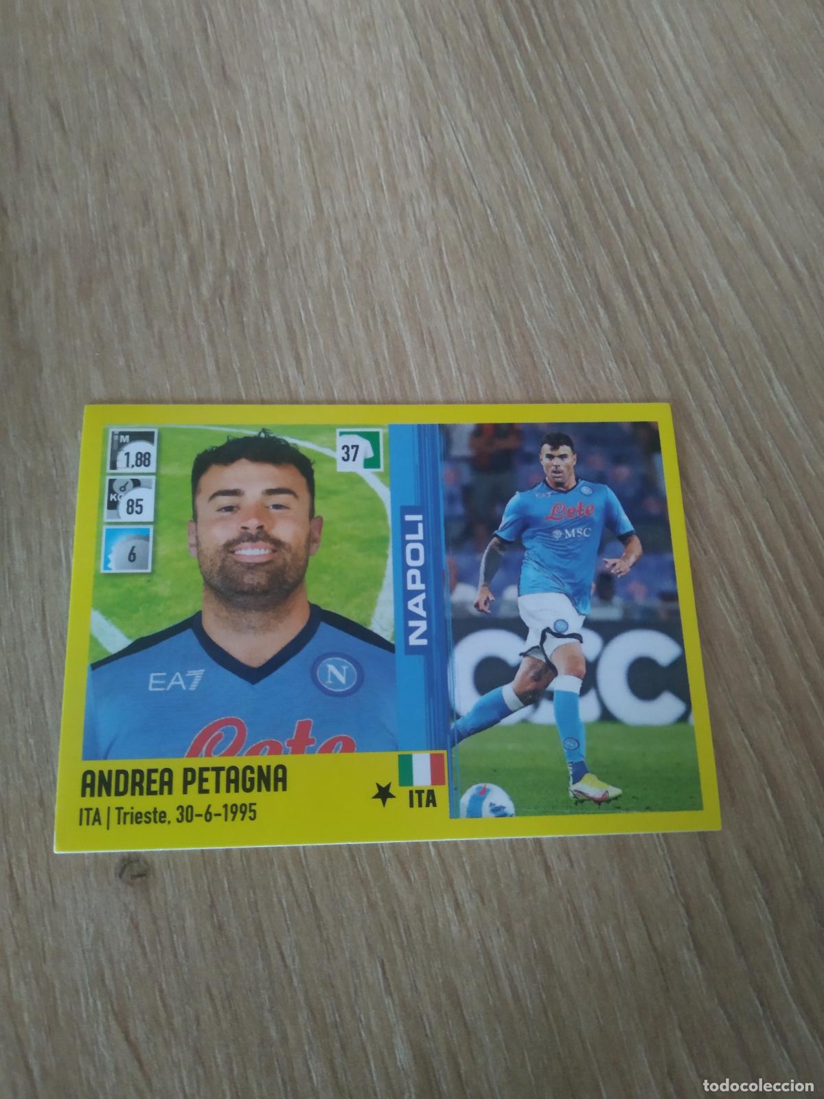 Cromos de Futebol: 316 ANDREA PETAGNA NAPOLES NAPOLI CROMO FUTBOL PANINI LIGA ITALIA 21-22 CALCIATORI 2021-2022 SERIE A