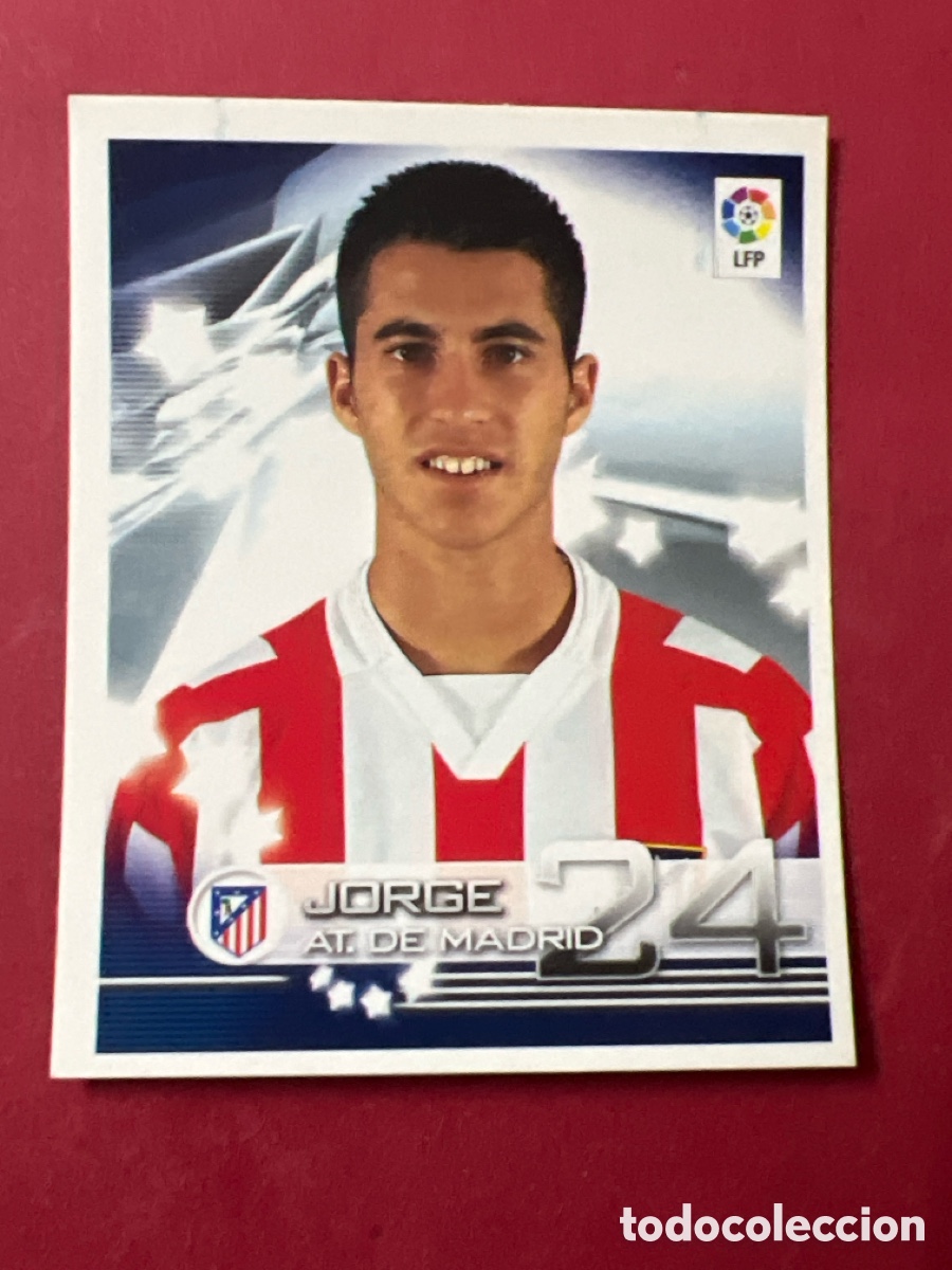 Cromos de Futebol: C6434. 95 JORGE AT MADRID PANINI 2002 2003 CROMO FUTBOL SUPERLIGA 02 03 - SIN PEGAR