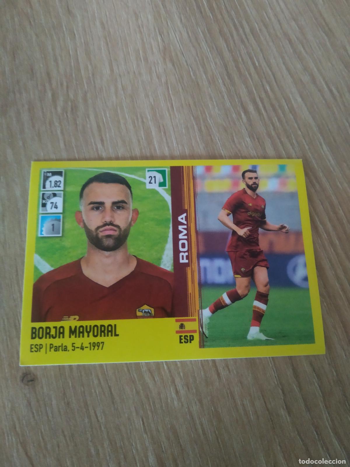 Figurine di Calcio: 341 BORJA MAYORAL ROMA CROMO FUTBOL PANINI LIGA ITALIA 21-22 CALCIATORI 2021-2022 SERIE A