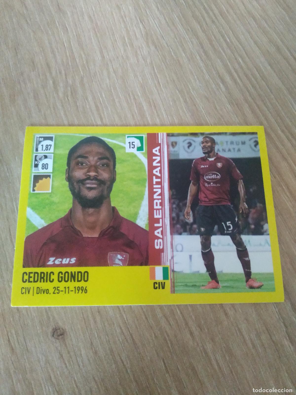 Figurine di Calcio: 368 CEDRIC GONDO SALERNITANA CROMO FUTBOL PANINI LIGA ITALIA 21-22 CALCIATORI 2021-2022 SERIE A