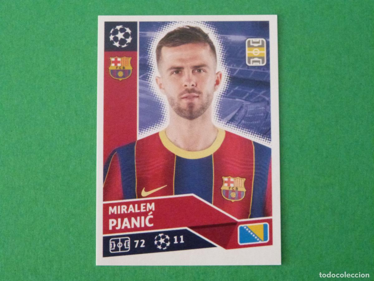 Figurine di Calcio: CROMO FUTBOL PJANIC F.C. BARCELONA SIN PEGAR N&ordm; 12 CHAMPIONS LEAGUE 2020-2021/20-21 TOPPS