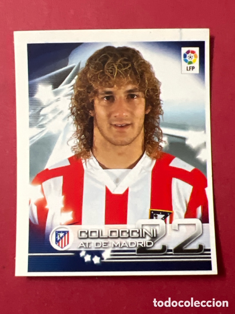 Figurine di Calcio: C6457. 86 COLOCCINI AT MADRID PANINI 2002 2003 CROMO FUTBOL SUPERLIGA 02 03 - SIN PEGAR -