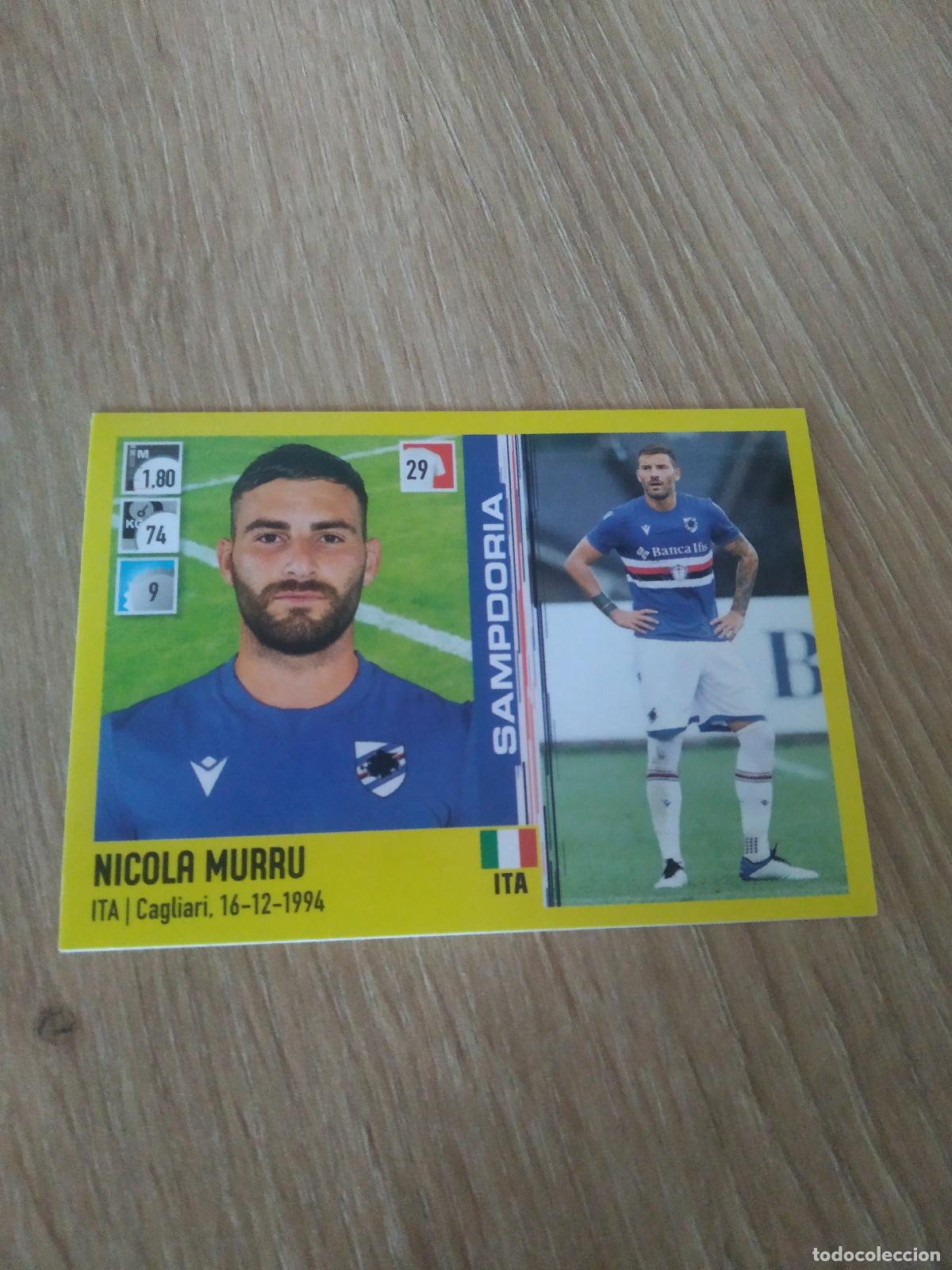 Figurine di Calcio: 381 NICOLA MURRU SAMPDORIA CROMO FUTBOL PANINI LIGA ITALIA 21-22 CALCIATORI 2021-2022 SERIE A