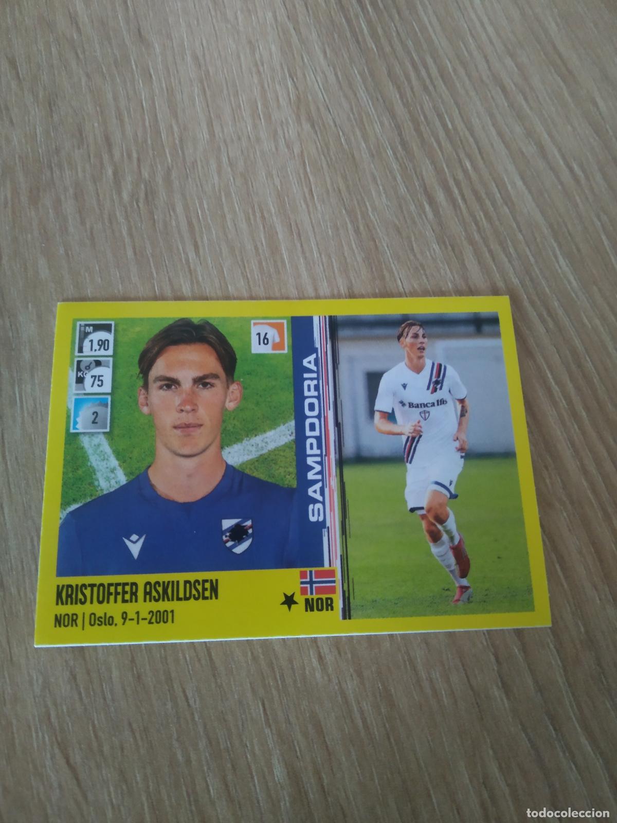 Cartes &agrave; collectionner de Football: 382 ASKILDSEN SAMPDORIA CROMO FUTBOL PANINI LIGA ITALIA 21-22 CALCIATORI 2021-2022 SERIE A
