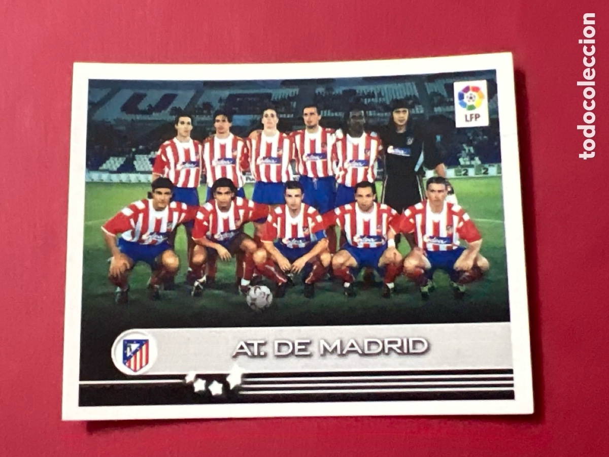 Cartes &agrave; collectionner de Football: C6460. 82 ALINEACION AT MADRID PANINI 2002 2003 CROMO FUTBOL SUPERLIGA 02 03 - SIN PEGAR