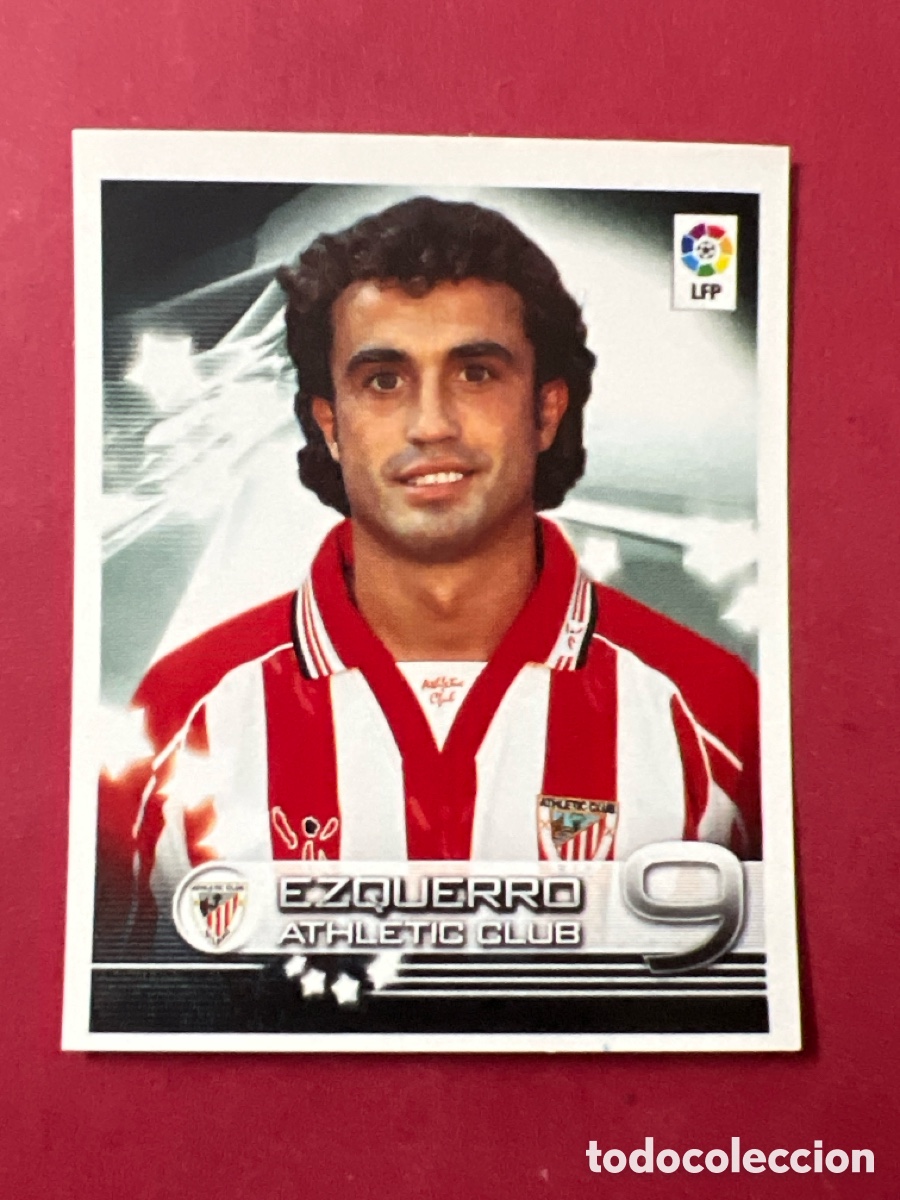 Cartes &agrave; collectionner de Football: C6467. CROMO SUPERLIGA DE ESTRELLAS 2002 2003 02 03 PANINI N 81 EZQUERRO ATH.BILBAO SIN PEGAR