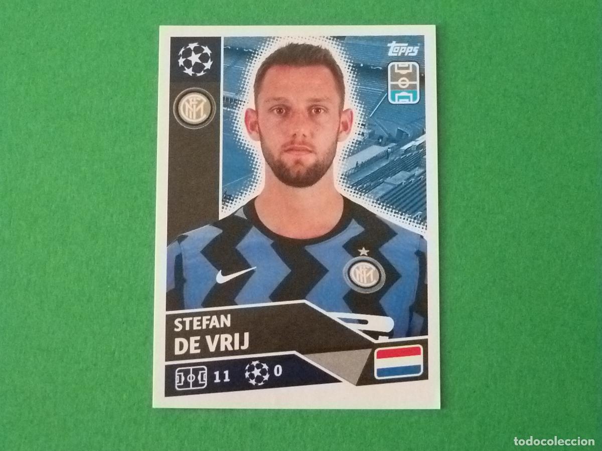 Cartes &agrave; collectionner de Football: CROMO FUTBOL DE VRIJ INTER DE MILAN SIN PEGAR N&ordm; 5 CHAMPIONS LEAGUE 2020-2021/20-21 TOPPS