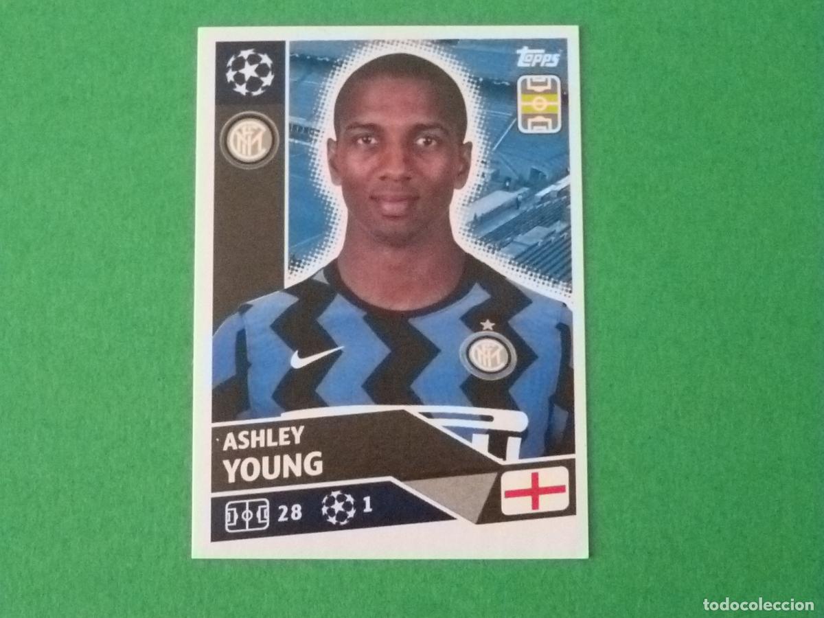 Cromos de F&uacute;tbol: CROMO FUTBOL ASHLEY YOUNG INTER DE MILAN SIN PEGAR N&ordm; 10 CHAMPIONS LEAGUE 2020-2021/20-21 TOPPS