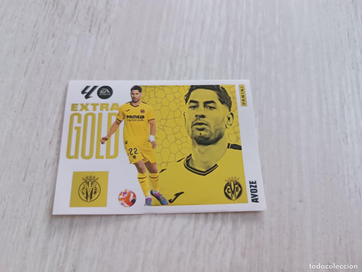 Football Stickers: AYOZE EXTRA GOLD LIGA ESTE 2025 2026 25 26. NUNCA PEGADO.