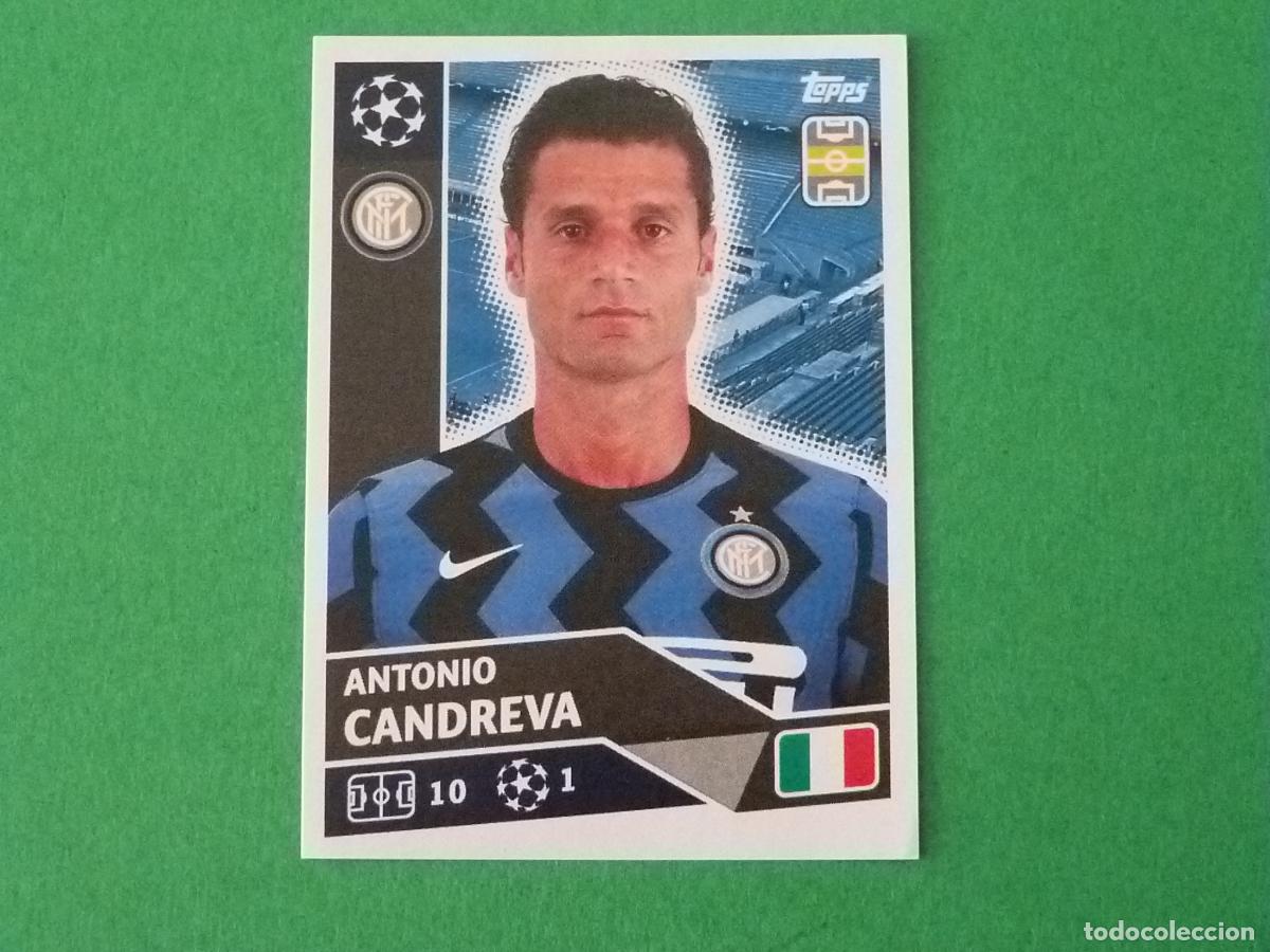 Football Stickers: CROMO FUTBOL CANDREVA INTER DE MILAN SIN PEGAR N&ordm; 14 CHAMPIONS LEAGUE 2020-2021/20-21 TOPPS