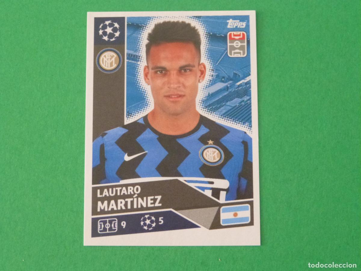 Football Stickers: CROMO FUTBOL LAUTARO MARTINEZ INTER DE MILAN SIN PEGAR N&ordm; 18 CHAMPIONS LEAGUE 2020-2021/20-21 TOPPS