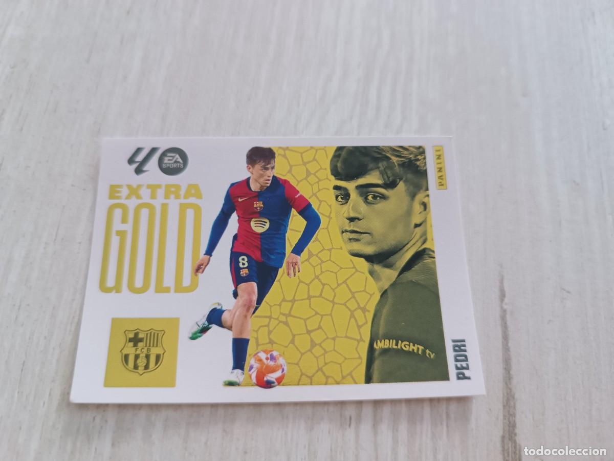 Football Stickers: PEDRI EXTRA GOLD LIGA ESTE 2025 2026 25 26. NUNCA PEGADO.