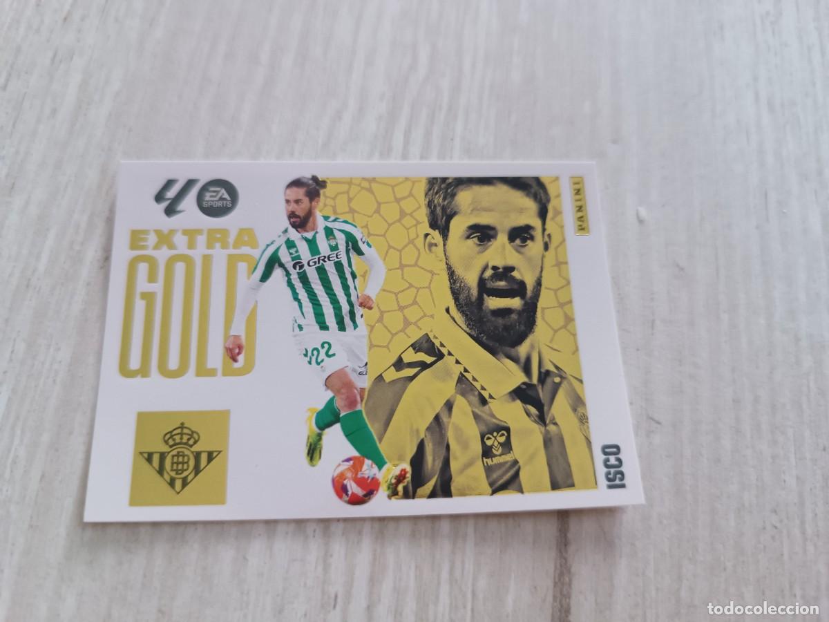 Football Stickers: ISCO EXTRA GOLD LIGA ESTE 2025 2026 25 26. NUNCA PEGADO.