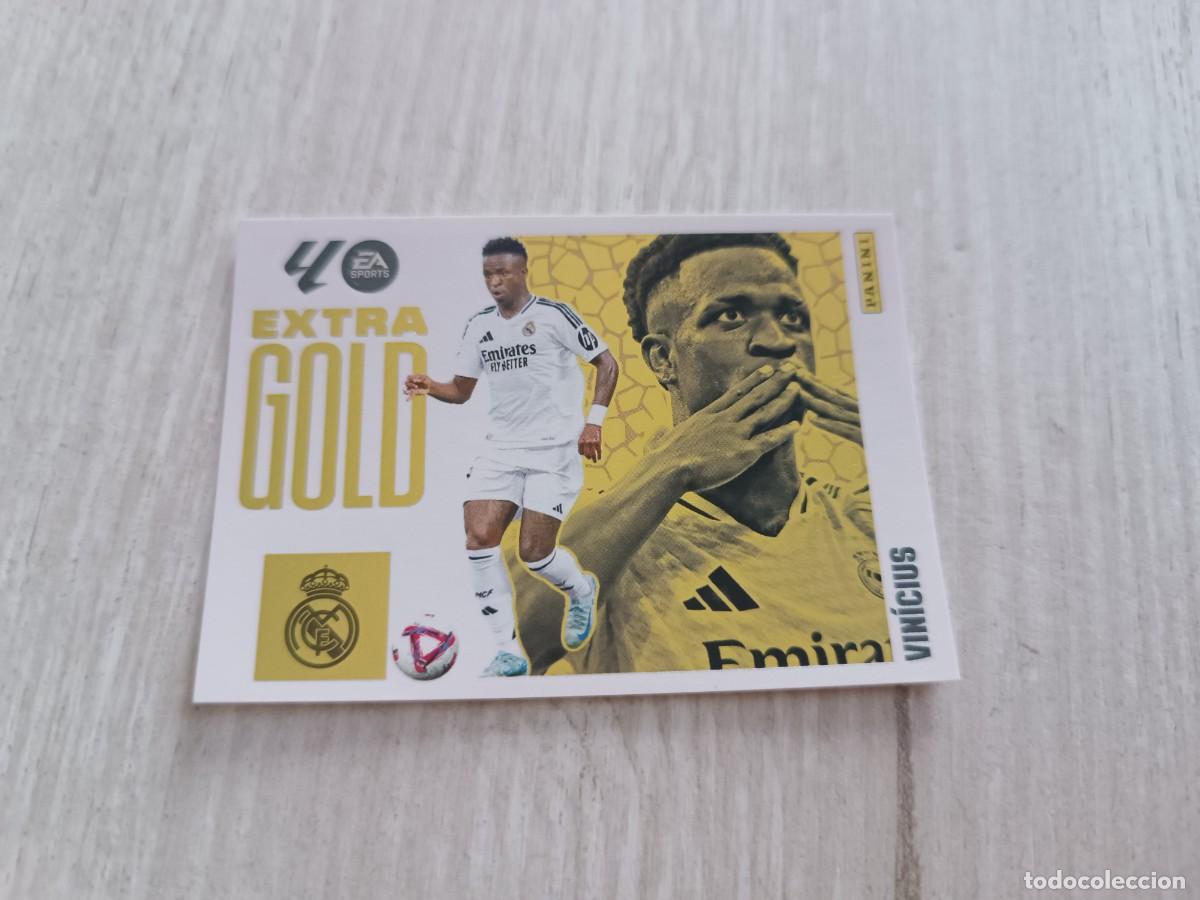 Football Stickers: VINICIUS EXTRA GOLD LIGA ESTE 2025 2026 25 26. NUNCA PEGADO.