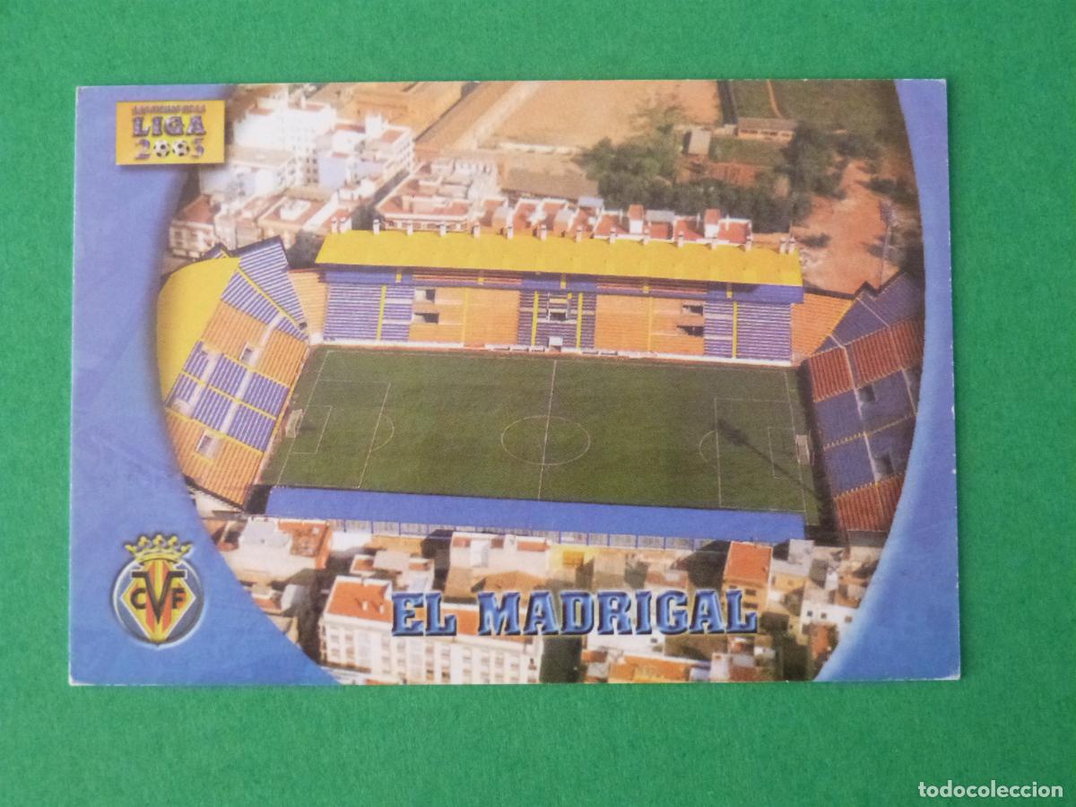 Cromos de F&uacute;tbol: TRADING CARD FUTBOL ESTADIO VILLARREAL C.F. N&ordm; 380 FICHAS LIGA MUNDICROMO 2002-2003/02-03