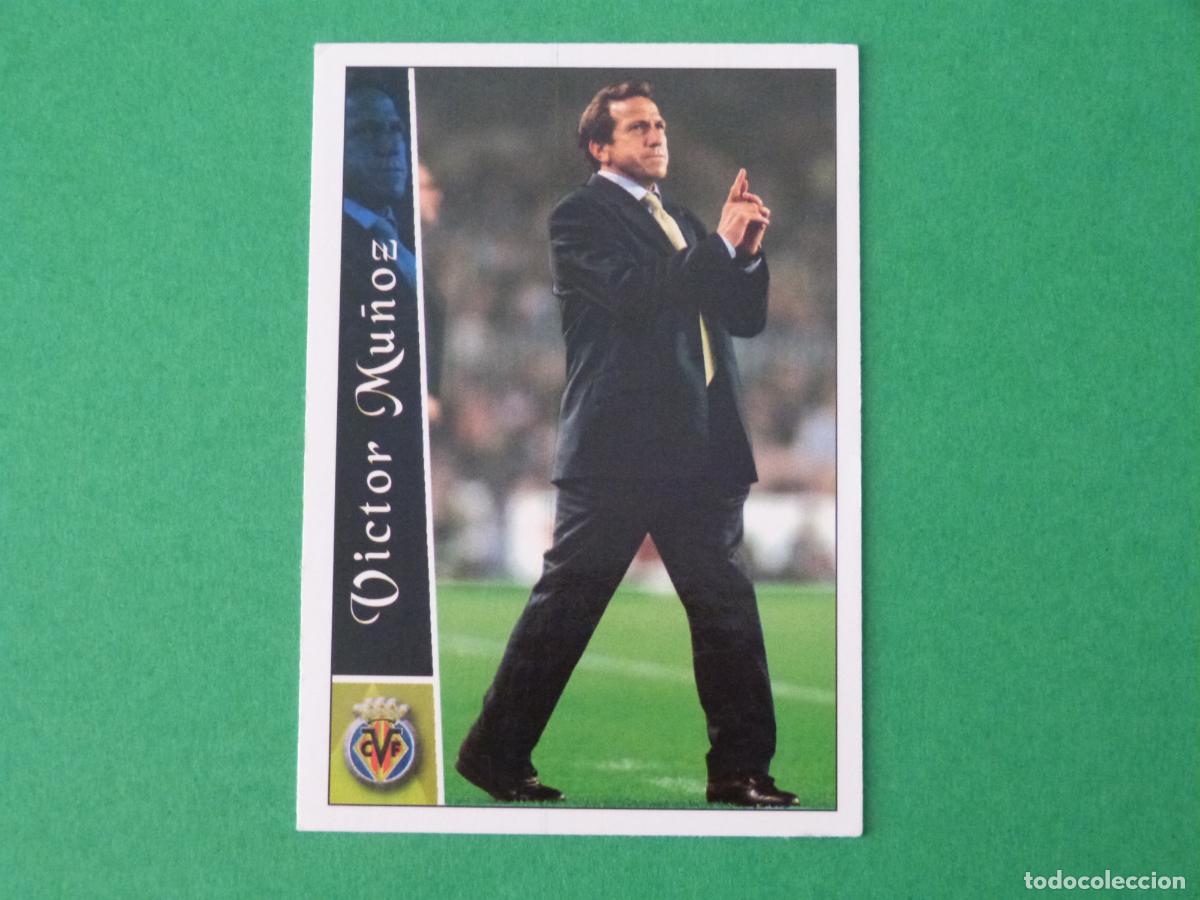Cromos de F&uacute;tbol: TRADING CARD FUTBOL VICTOR MU&Ntilde;OZ VILLARREAL C.F. N&ordm; 381 FICHAS LIGA MUNDICROMO 2002-2003/02-03