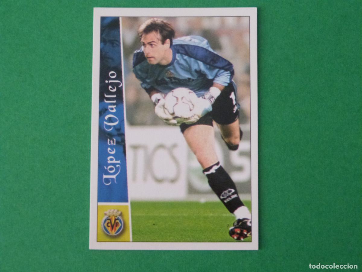 Cromos de F&uacute;tbol: TRADING CARD FUTBOL LOPEZ VALLEJO VILLARREAL C.F. N&ordm; 382 FICHAS LIGA MUNDICROMO 2002-2003/02-03