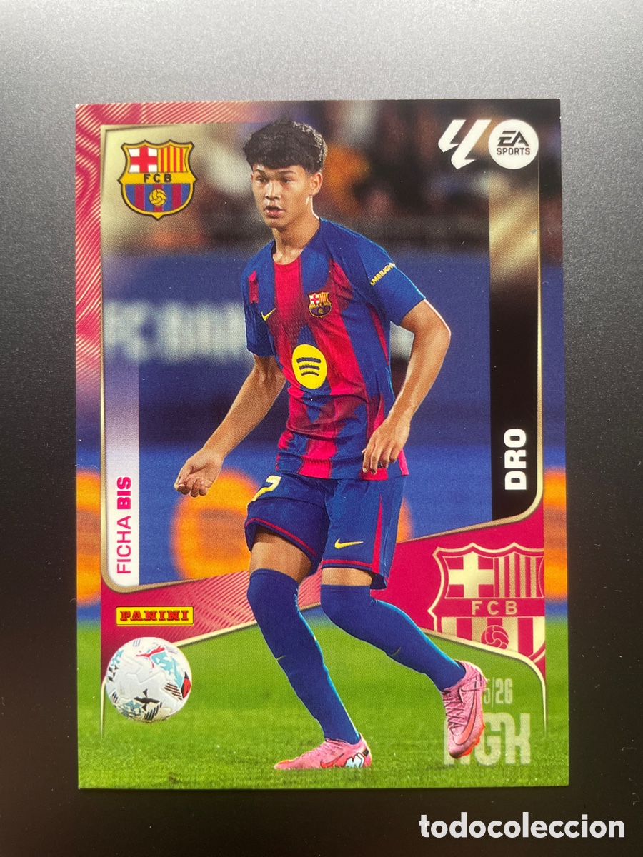 Cromos de F&uacute;tbol: Dro 82bis 82 bis Rookie Panini MGK 2025-26 FC Barcelona
