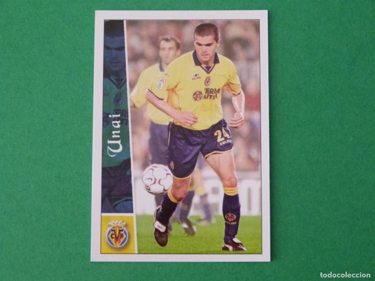Cromos de F&uacute;tbol: TRADING CARD FUTBOL UNAI VILLARREAL C.F. N&ordm; 388 FICHAS LIGA MUNDICROMO 2002-2003/02-03