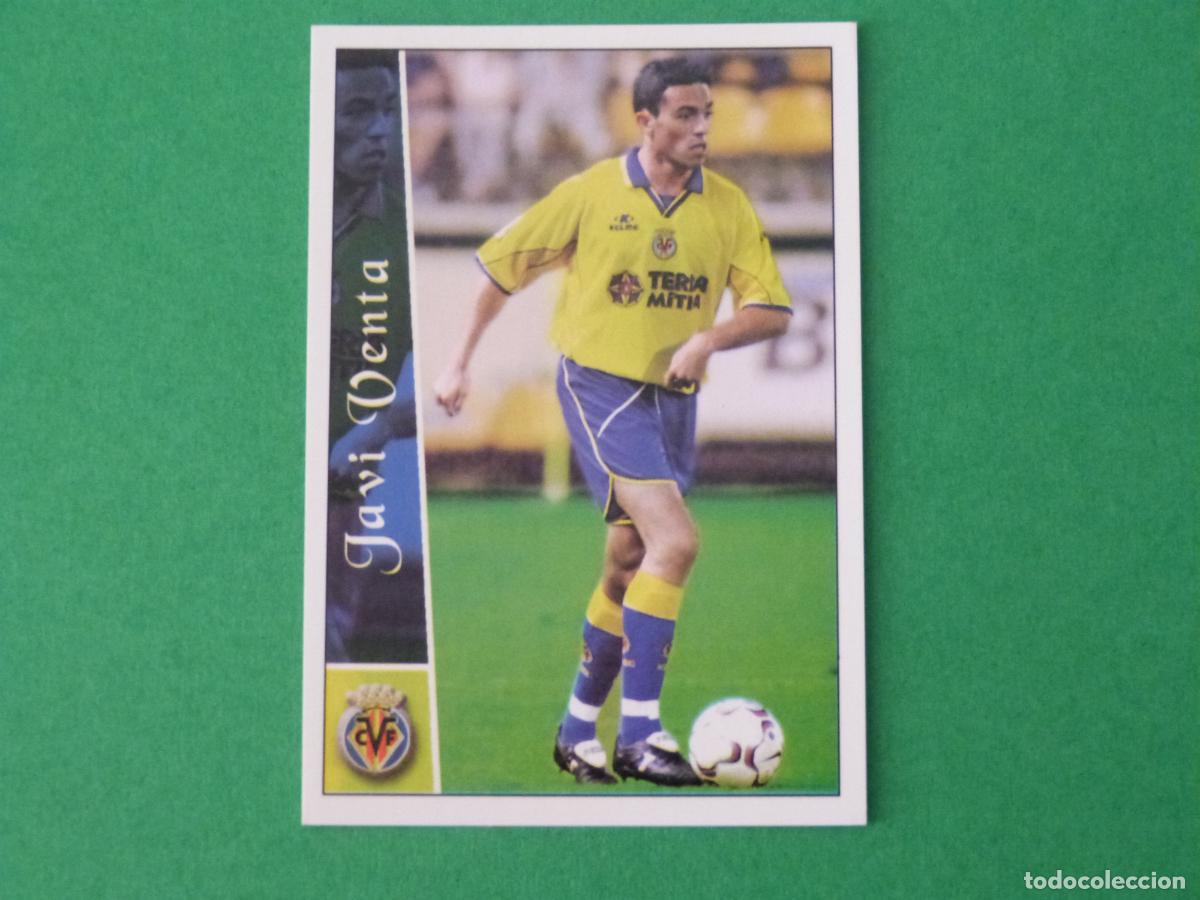 Cromos de F&uacute;tbol: TRADING CARD FUTBOL JAVI VENTA VILLARREAL C.F. N&ordm; 390 FICHAS LIGA MUNDICROMO 2002-2003/02-03
