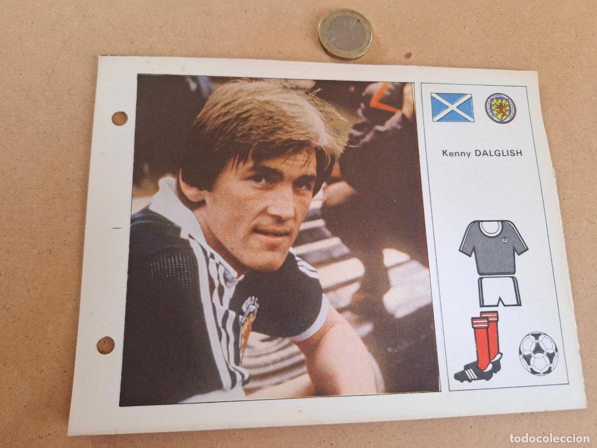 Cromos de F&uacute;tbol: ESTRELLAS DEL MUNDIAL 82 - BRUGUERA - FICHA 55 KENNY DALGLISH - ESCOCIA / LIVERPOOL