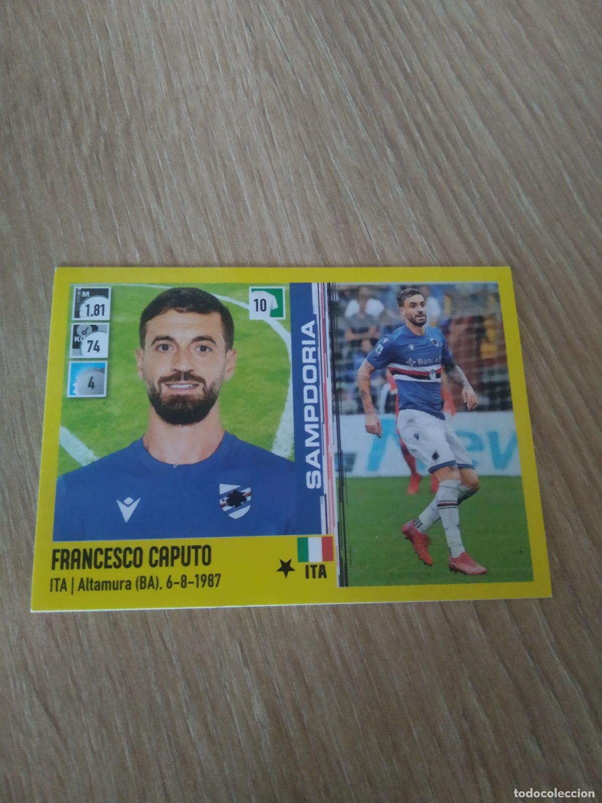 Cromos de F&uacute;tbol: 392 FRANCESCO CAPUTO SAMPDORIA CROMO FUTBOL PANINI LIGA ITALIA 21-22 CALCIATORI 2021-2022 SERIE A