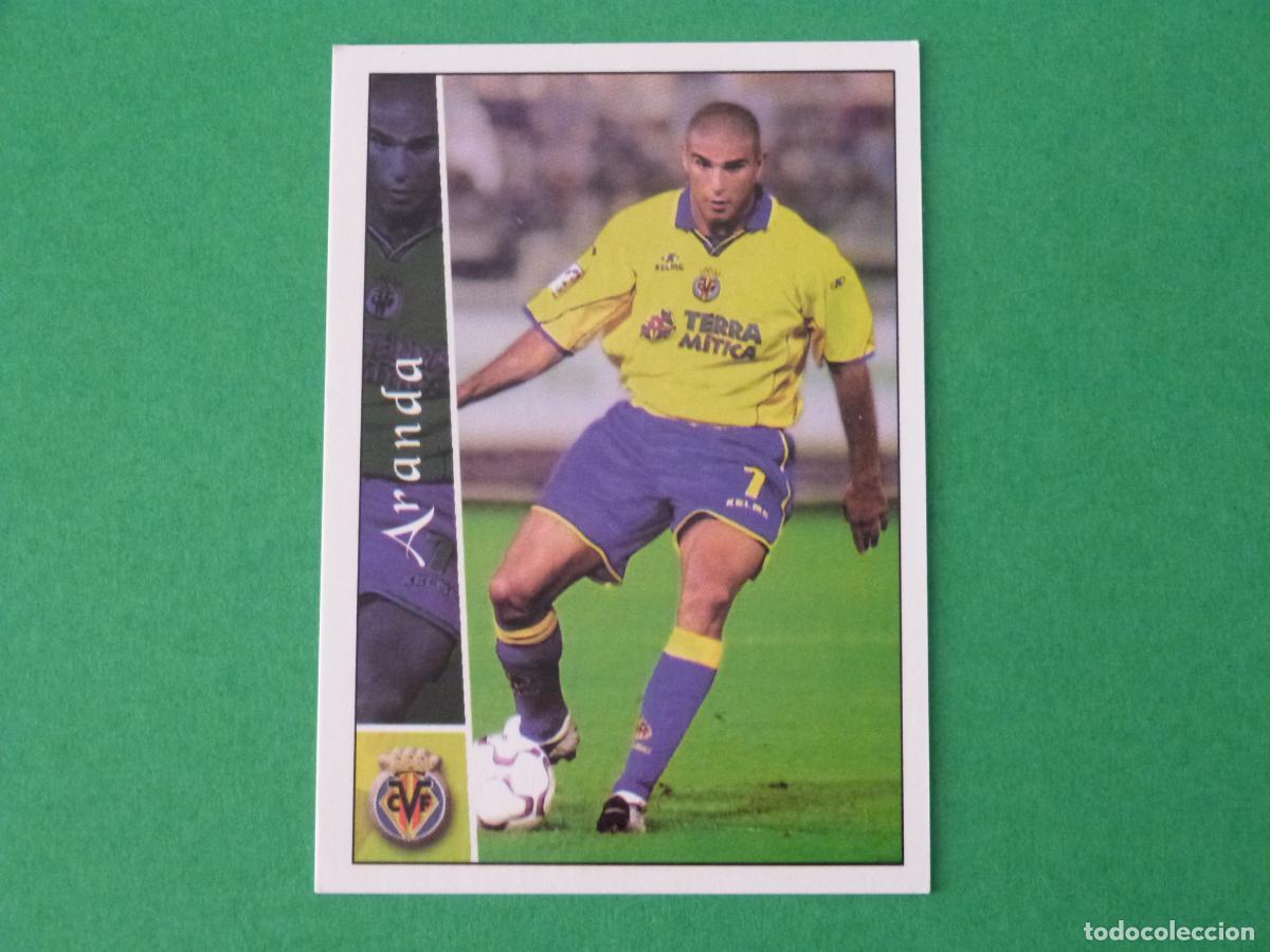 Cromos de F&uacute;tbol: TRADING CARD FUTBOL ARANDA VILLARREAL C.F. N&ordm; 398 FICHAS LIGA MUNDICROMO 2002-2003/02-03