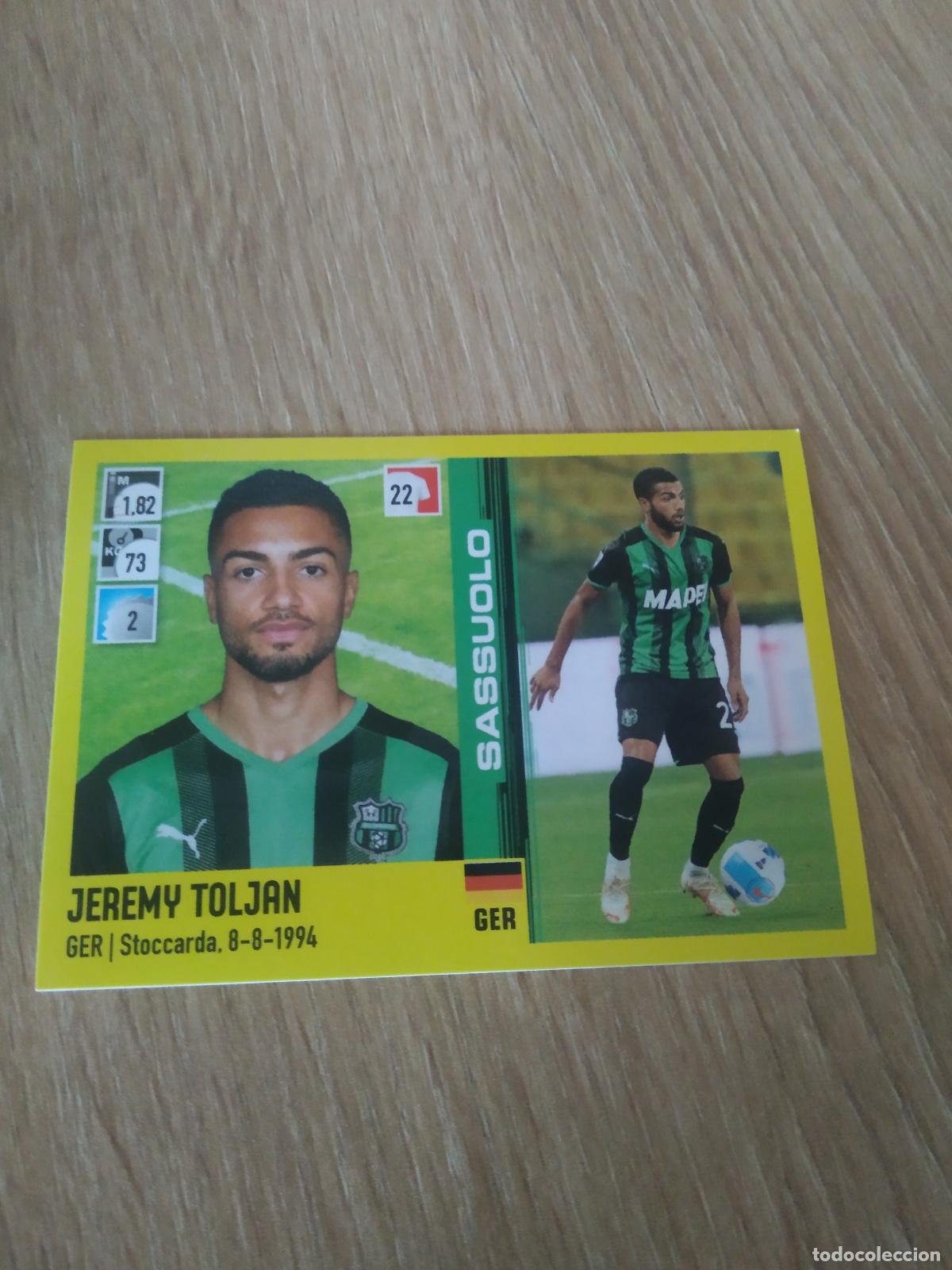 Cromos de F&uacute;tbol: 398 JEREMY TOLJAN SASSUOLO CROMO FUTBOL PANINI LIGA ITALIA 21-22 CALCIATORI 2021-2022 SERIE A
