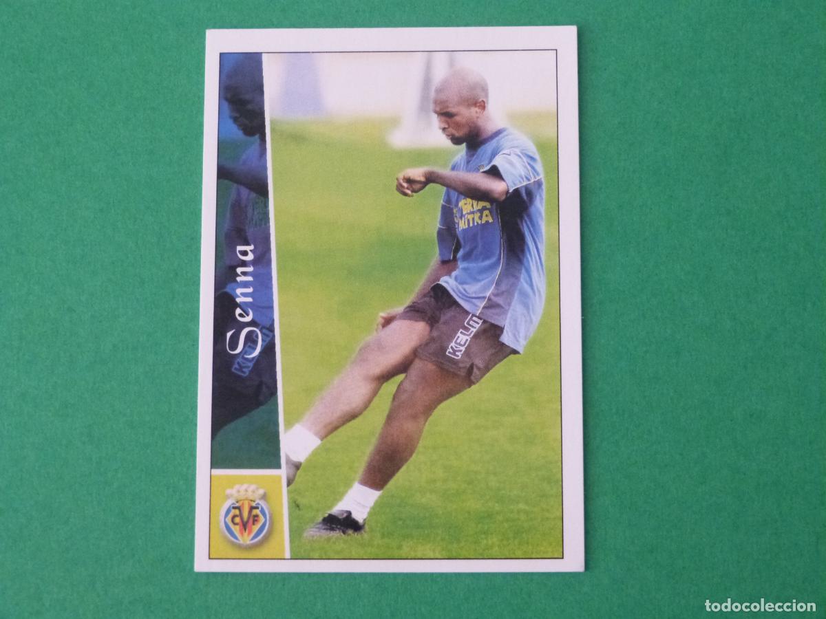 Cromos de F&uacute;tbol: TRADING CARD FUTBOL SENNA VILLARREAL C.F. N&ordm; 399 FICHAS LIGA MUNDICROMO 2002-2003/02-03