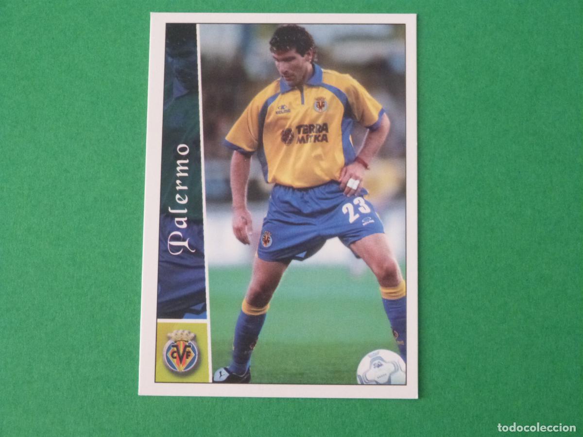 Cromos de F&uacute;tbol: TRADING CARD FUTBOL PALERMO VILLARREAL C.F. N&ordm; 402 FICHAS LIGA MUNDICROMO 2002-2003/02-03