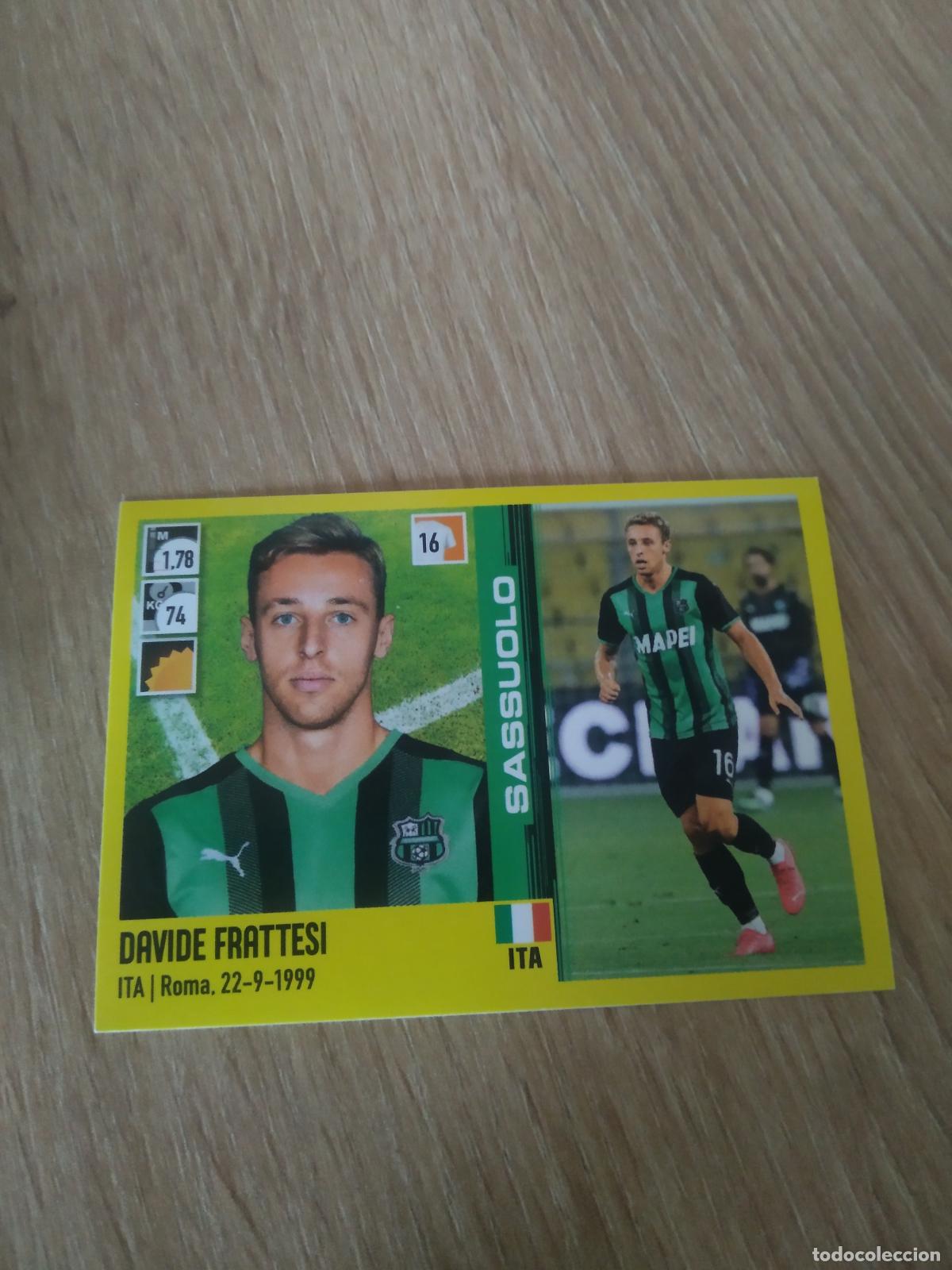 Cromos de F&uacute;tbol: 415 DAVIDE FRATTESI SASSUOLO CROMO FUTBOL PANINI LIGA ITALIA 21-22 CALCIATORI 2021-2022 SERIE A