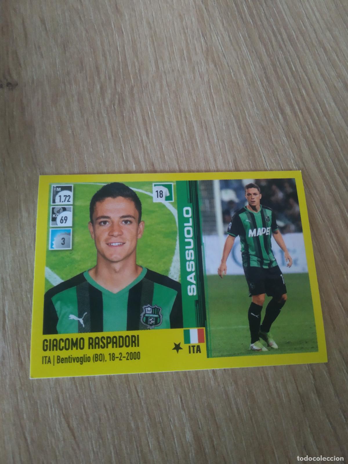 Cromos de F&uacute;tbol: 419 GIACOMO RASPADORI SASSUOLO CROMO FUTBOL PANINI LIGA ITALIA 21-22 CALCIATORI 2021-2022 SERIE A