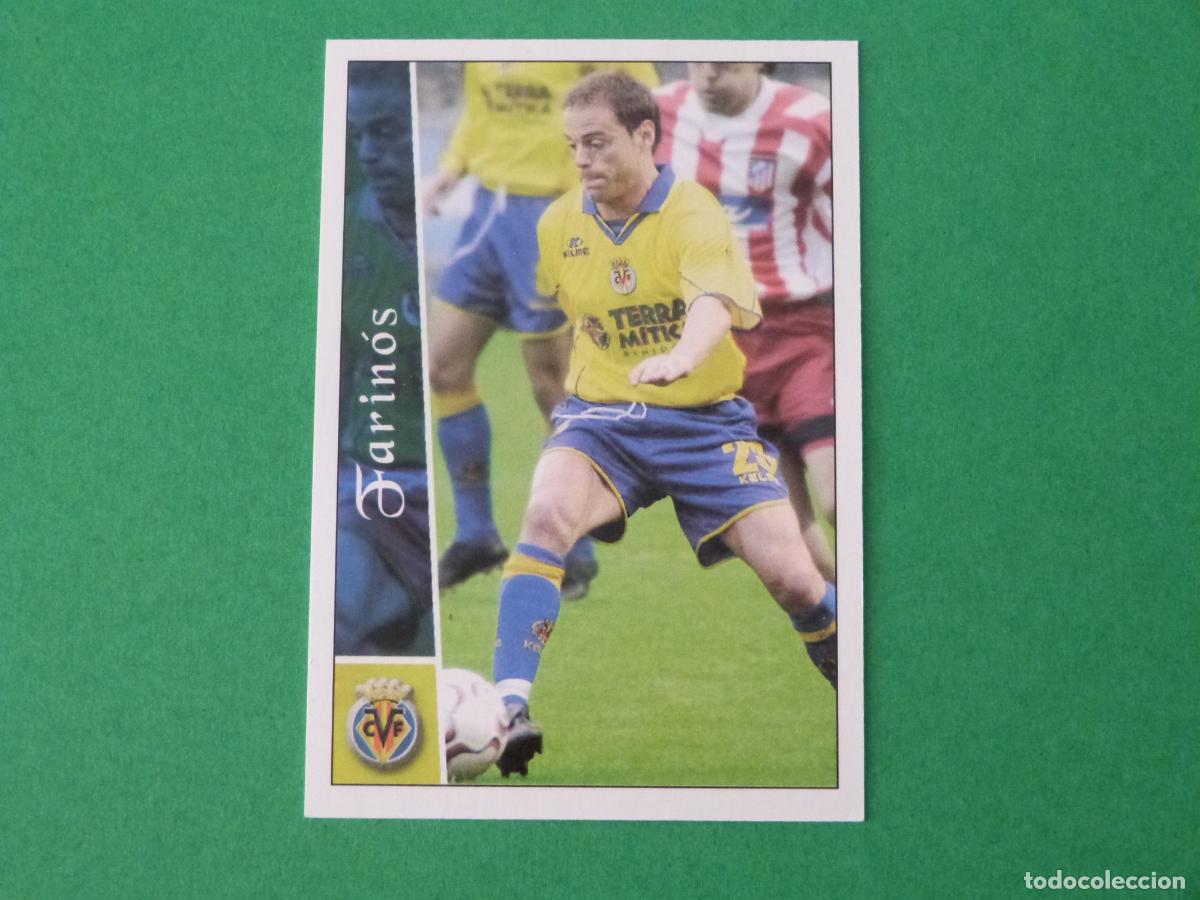 Cromos de F&uacute;tbol: TRADING CARD FUTBOL FARINOS VILLARREAL C.F. N&ordm; 676 + FICHAS LIGA MUNDICROMO 2002-2003/02-03