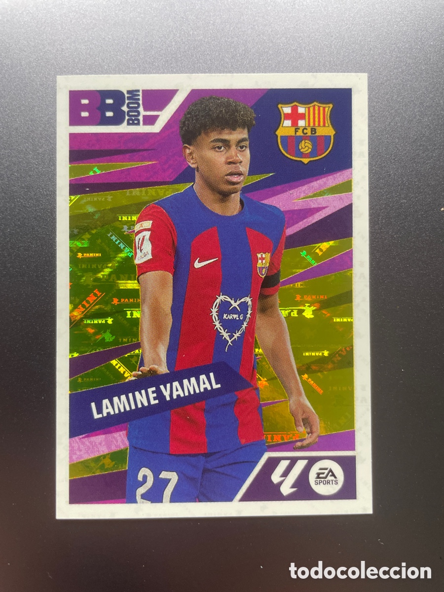 Cromos de F&uacute;tbol: Lamine Yamal 13 Baby Boom Liga Este 2024-25 Panini FC Barcelona