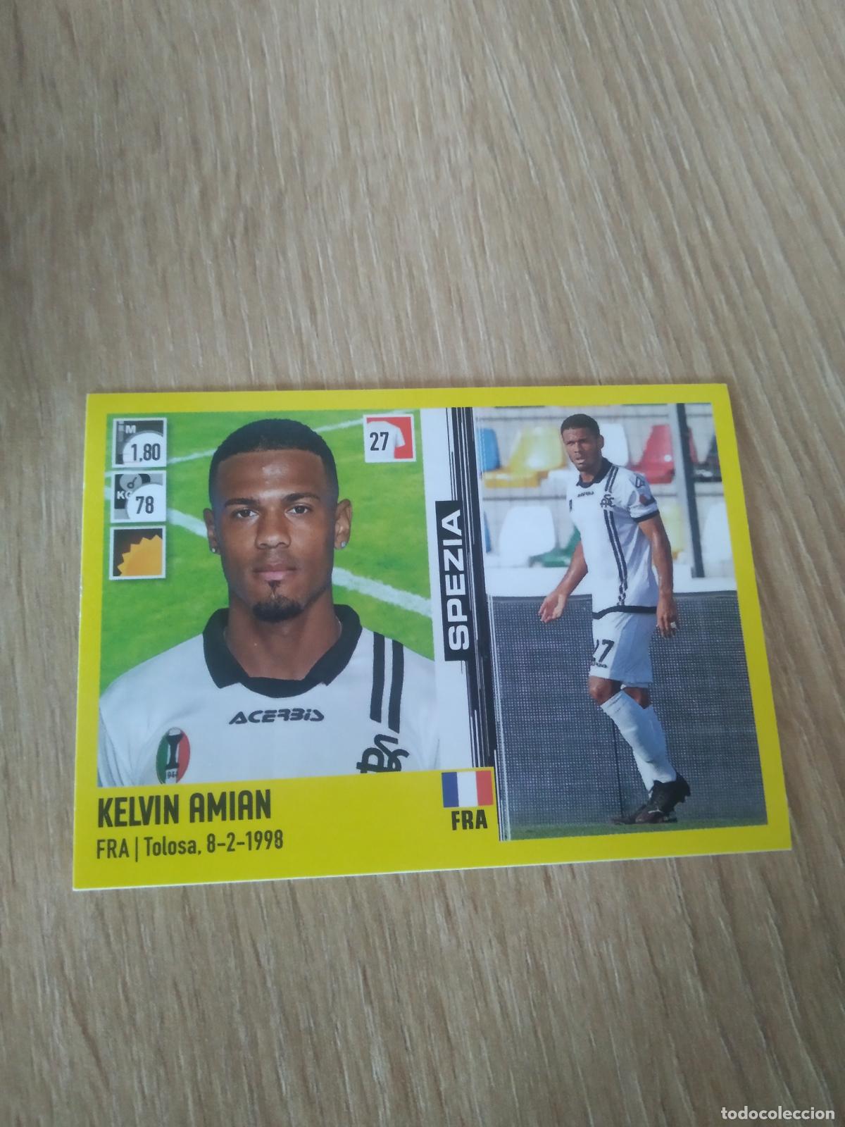 Cromos de F&uacute;tbol: 431 KELVIN AMIAN SPEZIA CROMO FUTBOL PANINI LIGA ITALIA 21-22 CALCIATORI 2021-2022 SERIE A