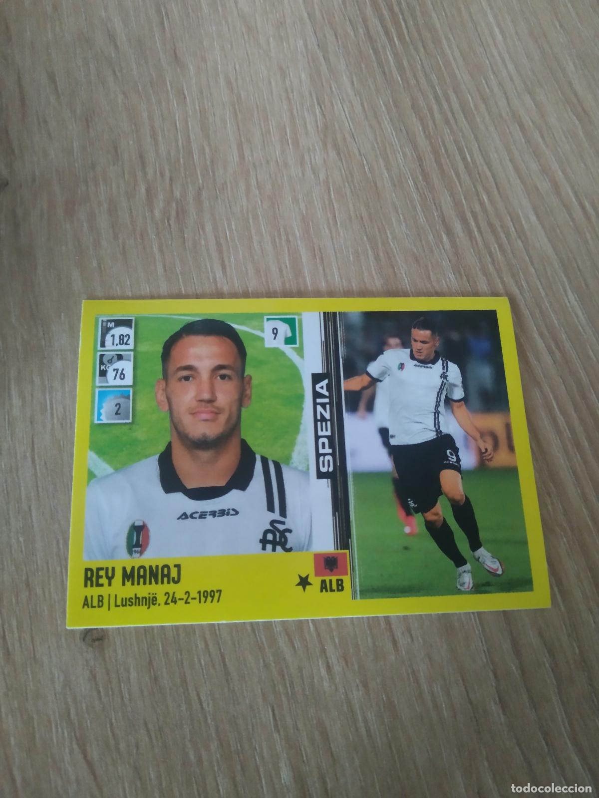 Cromos de F&uacute;tbol: 443 REY MANAJ SPEZIA CROMO FUTBOL PANINI LIGA ITALIA 21-22 CALCIATORI 2021-2022 SERIE A