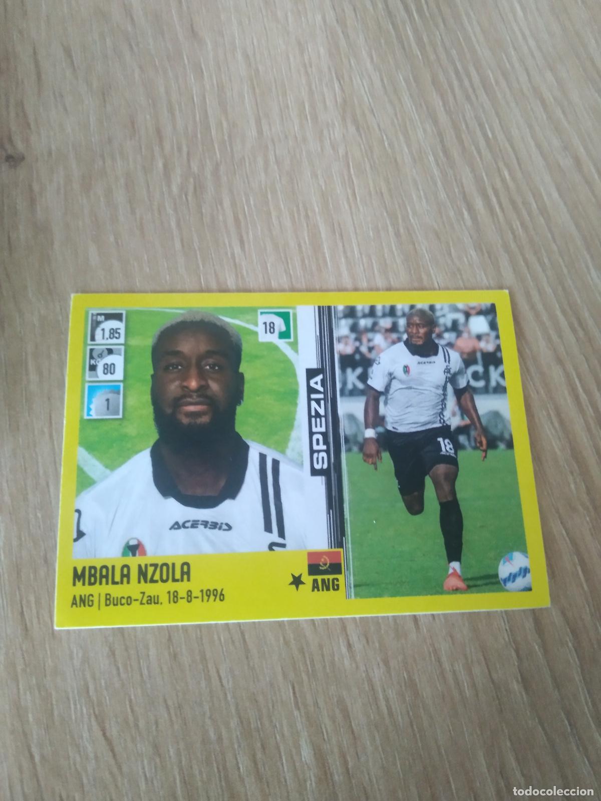 Cromos de F&uacute;tbol: 444 MBALA NZOLA SPEZIA CROMO FUTBOL PANINI LIGA ITALIA 21-22 CALCIATORI 2021-2022 SERIE A