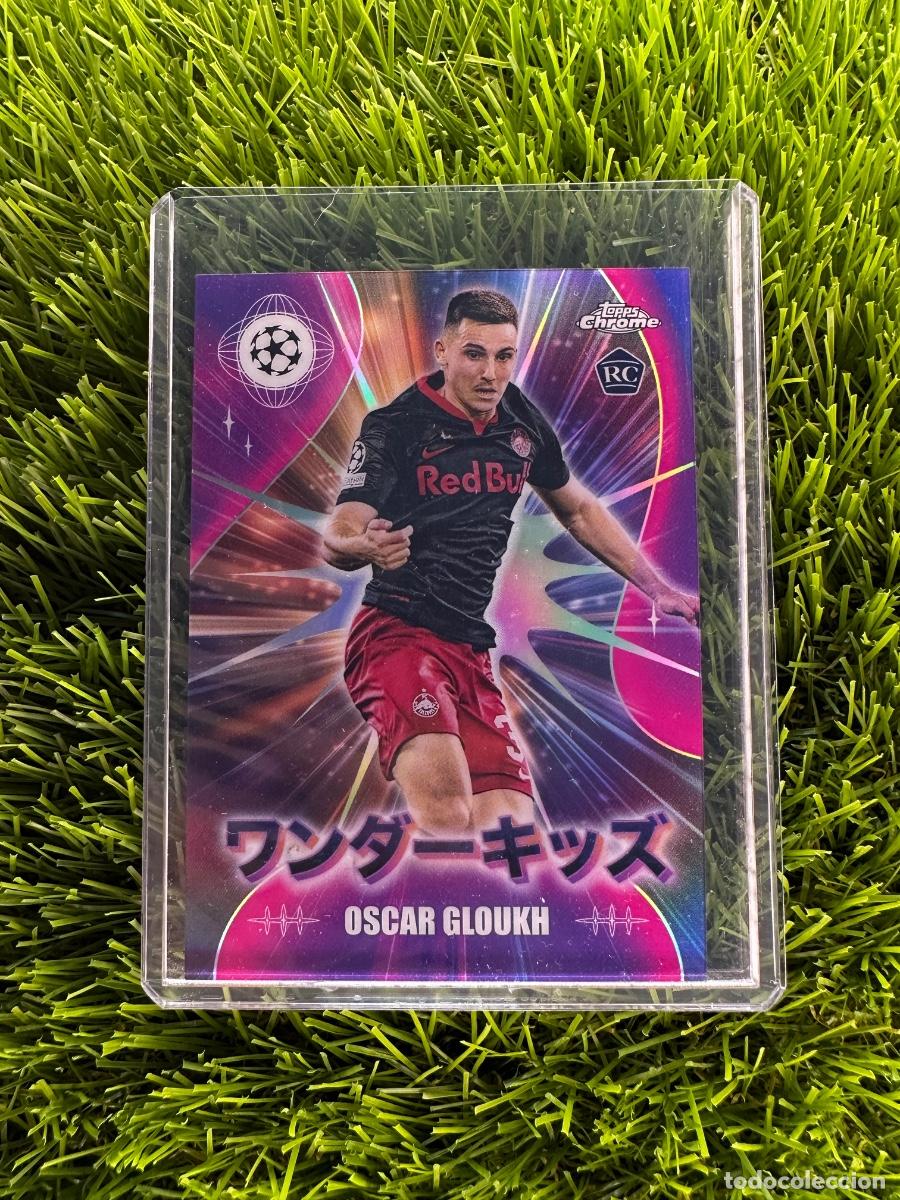 Cromos de F&uacute;tbol: N&ordm; WK-14 Oscar Gloukh Wonderkids FC Salzburgo Topps UEFA Clubs Competitions Japan Edition 23 24
